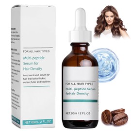 Zkaoai Multi-Peptide Hair Serum, Hair Treatment Serum 60 ml, Haarwuchsserum für Männer und Frauen, Multi-Peptid Serum für Haarvolumen, haarwachstum serum, Kopfhaut Serum für Viele Haartypen Geeignet