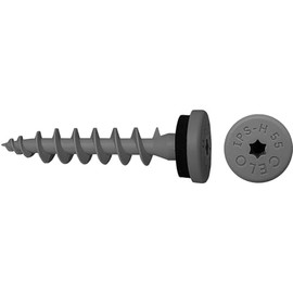 Celo IPS-H 55 Insulation Plate Screws - Screw Dowels for Direct Attachment in Insulation Material, Insulation Screws Telegrey - Pack of 50