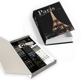 Decorative Storage Book Box – Hidden Storage for Remote Controls, Keys, and Small Items – Elegant Home Decor for Living Room, Bedroom, Coffee Table – Modern Style Faux Book Organizer (Pairs)