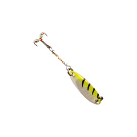 Acme Tackle Kastmaster D Chain 1/24Oz Chartreuse Tiger Glow