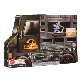 Jurassic World Dominion Minis Fight Or Flight Pack 5 Figuras