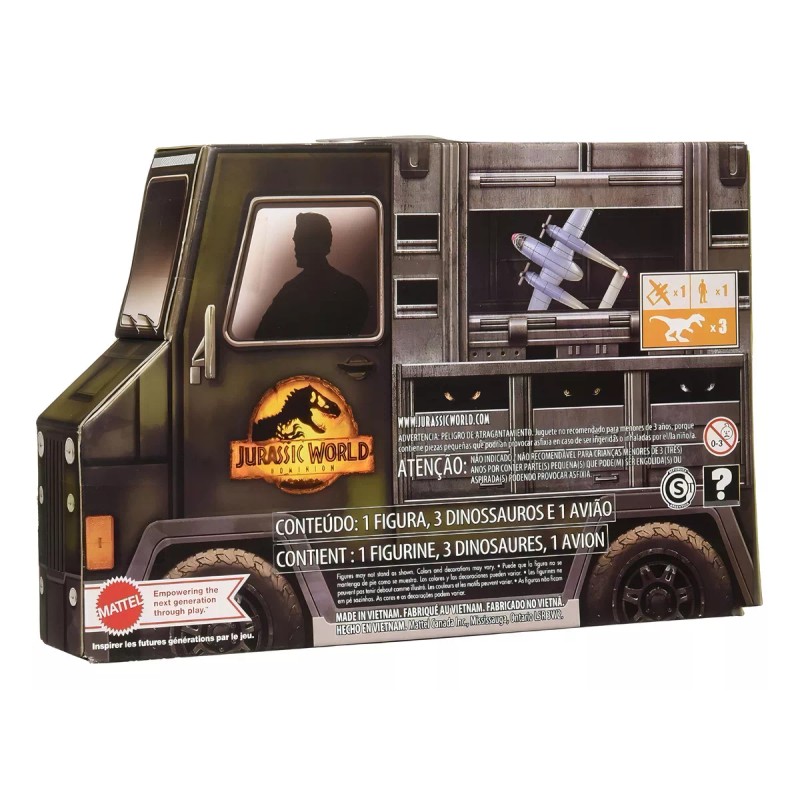 Jurassic World Dominion Minis Fight Or Flight Pack 5 Figuras