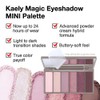 HHLTOH 6 Colors Eyeshadow Palette, Rose Pink Mauve Plum Neutral