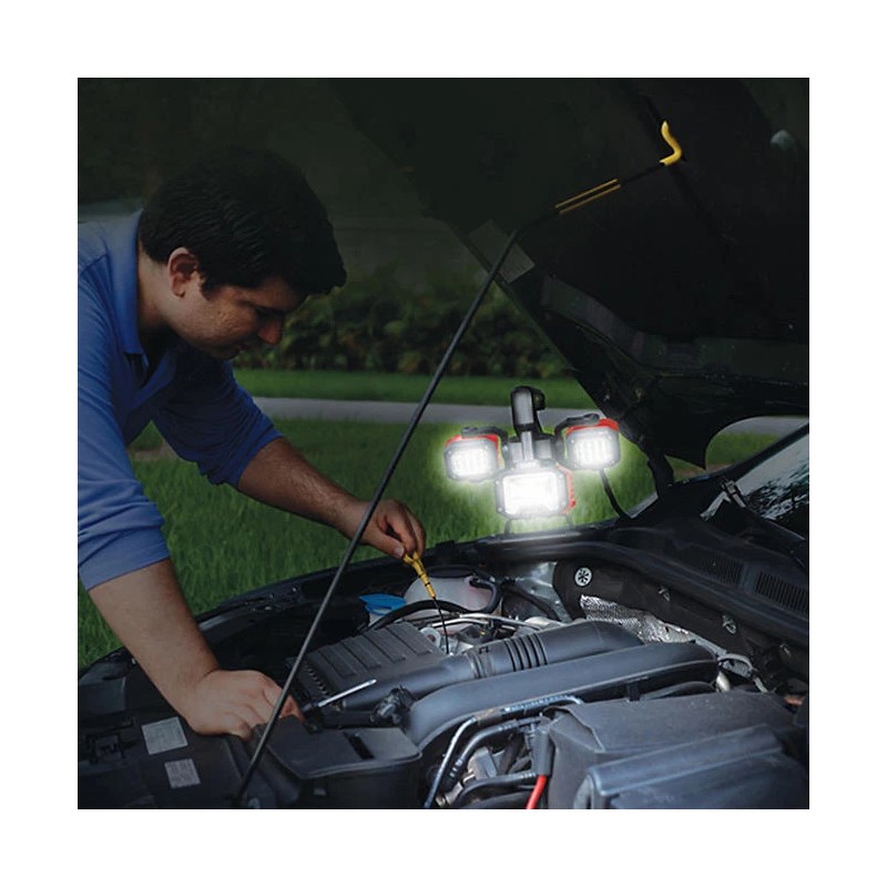 eP360 SIRIUS 2000 Lumens Rechargeable LED Worklight and Spotlight