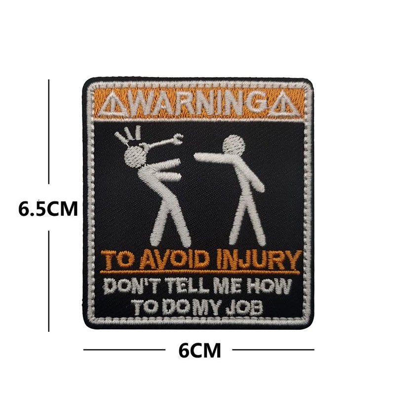 Phoenix Ikki Warning Warning Caution Personality Funny Tactical Military Airsoft