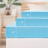 CHUN YI 3 inch Memory Foam Mattress Topper Twin, Gel