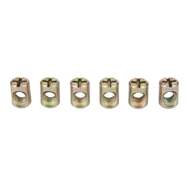 Hilitand Furniture Barrel Nuts Cabinet Fixing Nuts Stainless Steel Material