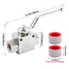 Toolly High Pressure Washer Ball Valve Kit, 3/8 Inch Quick