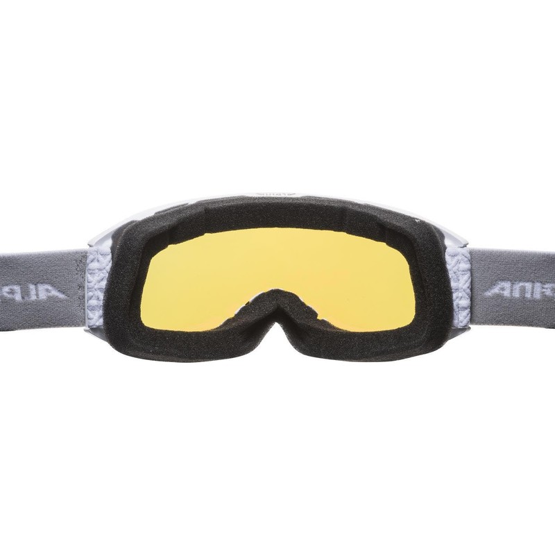 Alpina Nakiska Q-Lite Ski Goggles, Matte White, One Size