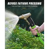 RAINPOINT Garden Hose Nozzle, Upgraded Heavy Duty Metal Spray Nozzle,