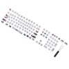 Keycaps PBT 5Sided Sublimation 110 Keys Keyboard Caps for Mechanical