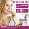 Beetroot Gummies, 90 Count - Non-GMO Beet Root Supplement for