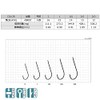 Sasame Needle (SASAME) 40ROC Flat Fish Hook Regular Straight #2/0