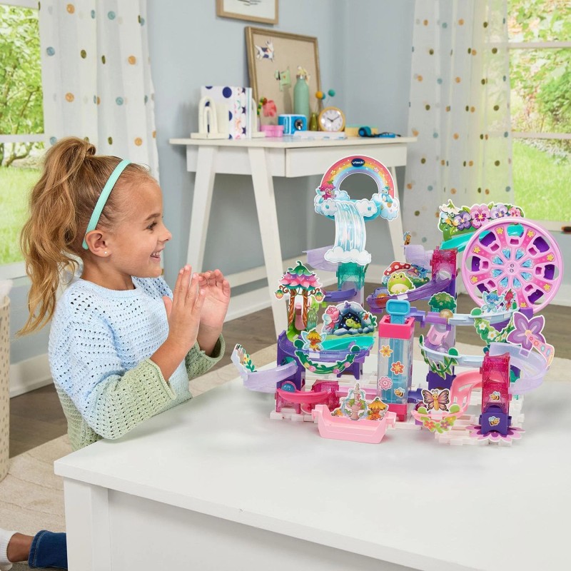 VTech Marble Rush Magic Fairyland Playset with Electronic Ferris Wheel