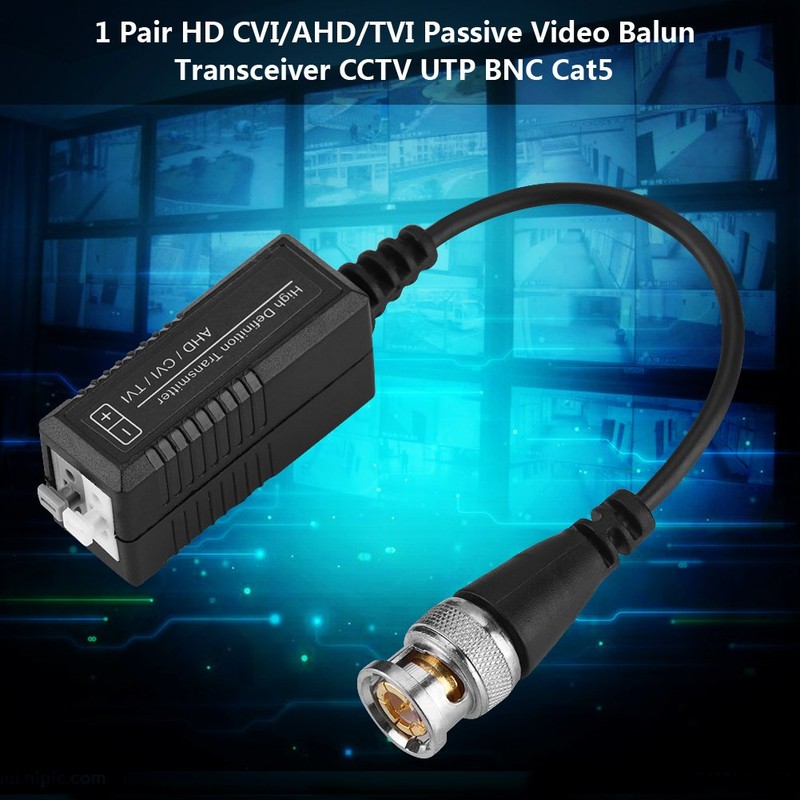 Zer one 1 Pair HD CVI/AHD/TVI Passive Transceiver Adapter Transmitter