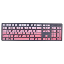 Keyboard Cover Skins Compatible with Dell KB216 Wired Keyboard & Dell KM636 Wireless Keyboard & Dell Optiplex 5250 3050 3240 5460 7450 7050 & Dell Inspiron AIO 3475/3670/3477 All-in one Desktop