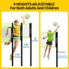 32ft Regulation Size Portable Outdoor Volleyball Net Set System for