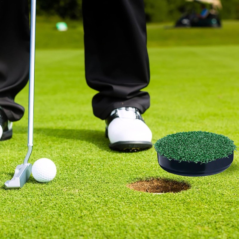 Golf Hole Cup Putting Green,Practice Training Aids Hole Lid |