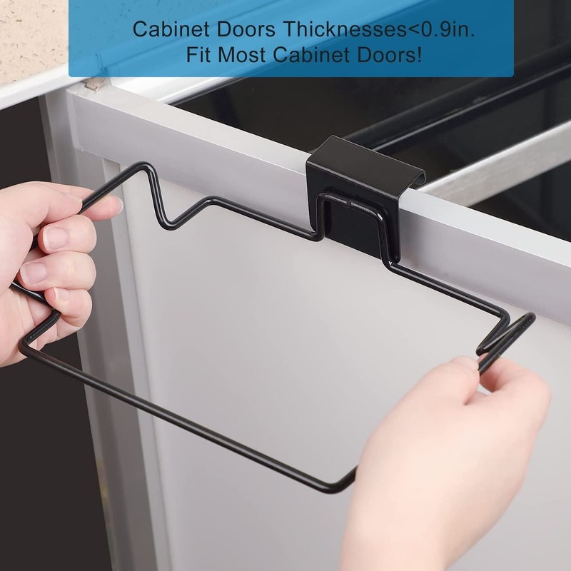 OYSIR 2 Pcs Large Stainless Steel Trash Bag Holder for