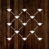 MAGJUCHE French Bee Trellis Stencil 6 Inches, Reusable Bee Stencil