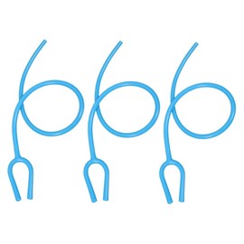 NOLITOY 3pcs Y Shaped Replacement Tubing for Stethoscope Flexible Plastic Hose for Sound Capture for Teaching and Clinical Use Easy to Clean and Comfortable