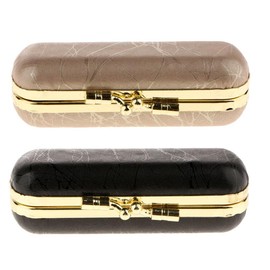 2x estuche para lápiz labial con bolsa organizadora de espejo para monedero para viajes de mujeres y niñas