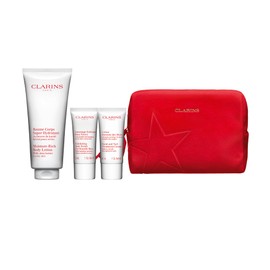 Clarins Christmas Gift Set | Body Care Essentials | Worth £51 | Includes Full Size Moisture-Rich Body Lotion