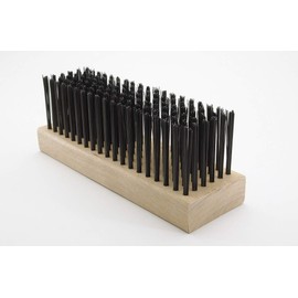 TheTexasBrush SBSS-CSH Commerial Grill Brush, Stainless Steel