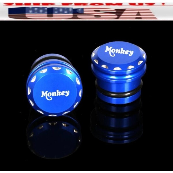 Unbranded US BLUE 3D Seat Bolts Screws Frame Cap For