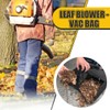 Leaf vacuum collection bag, leaf vacuum collection bag, leaf blower