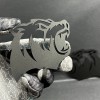 Emblem Badge Bear Emblem Badge for Car Truck, Set of