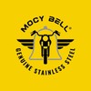 BOBIJOO JEWELRY - Clochette moto Bécane Porte-bonheur Acier Stainless Steel