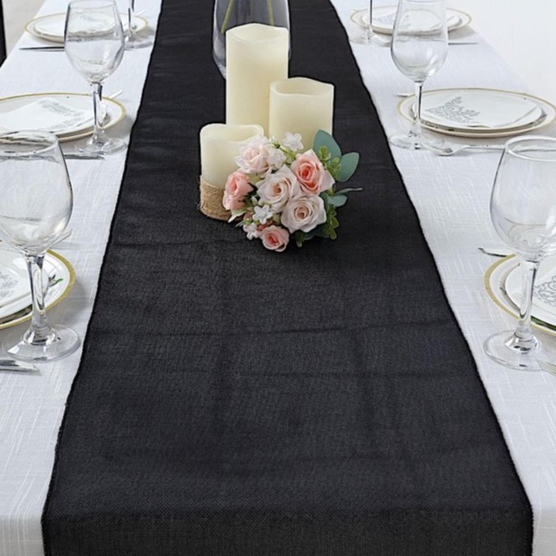 1 Piece Satin Table Runner, 12 x 108 Inch Long