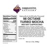 Cappuccino Supreme 2 lb bag 98 Octane Turbo Mocha Instant
