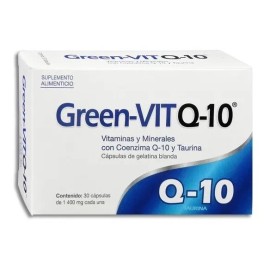 Progela | Coenzima Q10 Vitaminas Y Minerales 30 Capsulas Sabor No