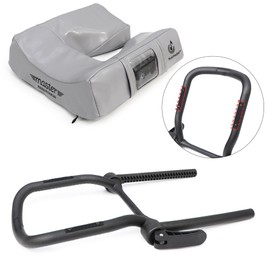 Master Massage Universal Simplicity Adjustable Massage Table Face Cradle and Ergonomic Dream Face Cushion Pillow Memory Foam Universal Face Cushion/Face Pillow Set - (Dove Grey)