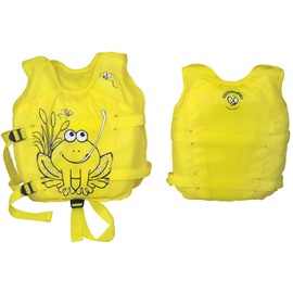Poolmaster 50581 Learn-to-Swim Hungry Frog Swim Vest - 3-6 Years Old