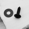 ECSiNG 5 Set License Plate Fixing Screw Set Compatible with
