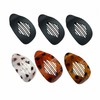 6 PCS Flat Hair Clips for Women, Large Strong Hold