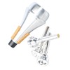 Trumpet Mouthpiece Mute Set 3C 5C 7C Practice Silencer Combination