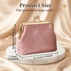 OPLCFO 2PCS Vintage Coin Purse with Kiss Lock, PU Leather