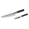 Swiss Diamond Chef & Paring Knife, German Steel With ABS