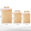 Yeyeplum 100 Pcs Kraft Bubble Mailers 3 Size Padded Bubble