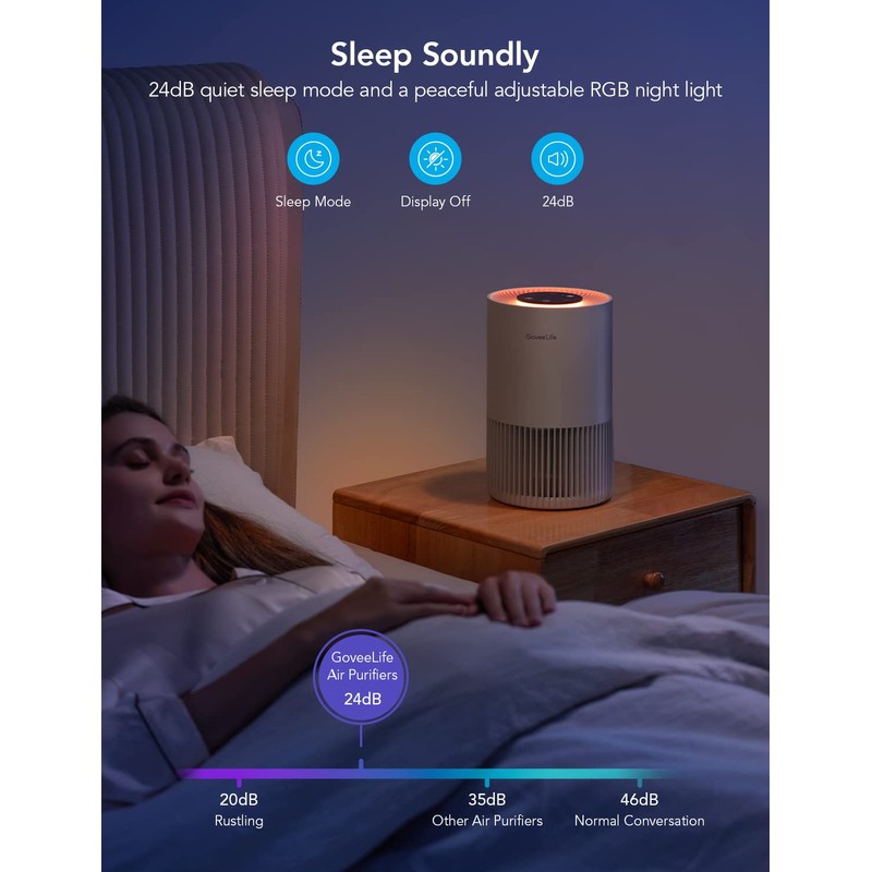 GoveeLife Air-Purifier Replacement Accessories only for H7120101, 2 Pack, H11