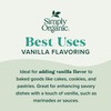 Simply Organic Non-Alcoholic Vanilla Flavoring, Madagascar | Certified Organic |