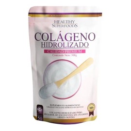 Colgeno Hidrolizado Puro 500g 50 Porciones Sabor Natural                                                                                              
