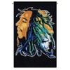 Sophia Art Happy Bob Marley Tapestry, Indian Hippie Wall Hanging