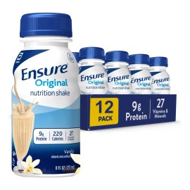 Ensure Original Sabor Vainilla 12-botellas 237ml Importado