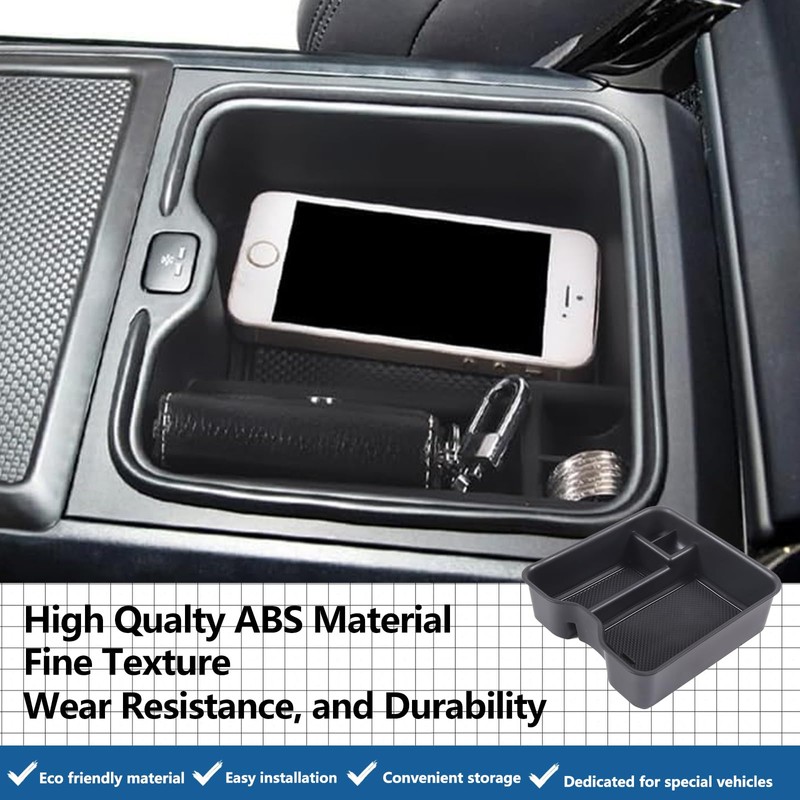 Bekantogy Car Armrest Storage Box Tray Compatible with Land Rover
