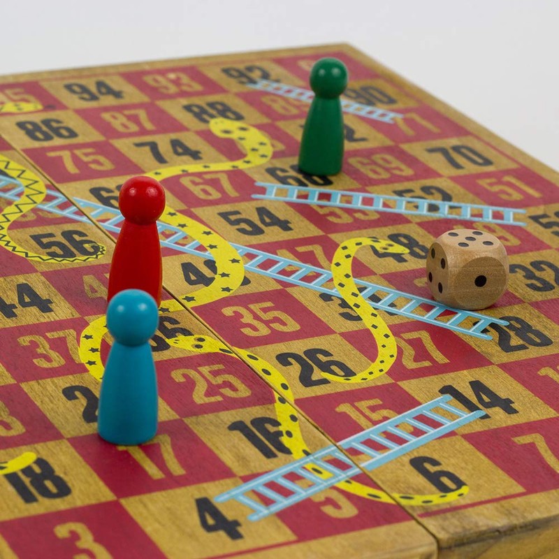 Professor Puzzle Snakes & Ladders